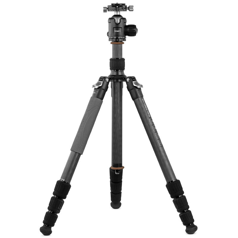 Omegon Treppiede Pro 32mm in fibra di carbonio con testa a sfera di carbonio