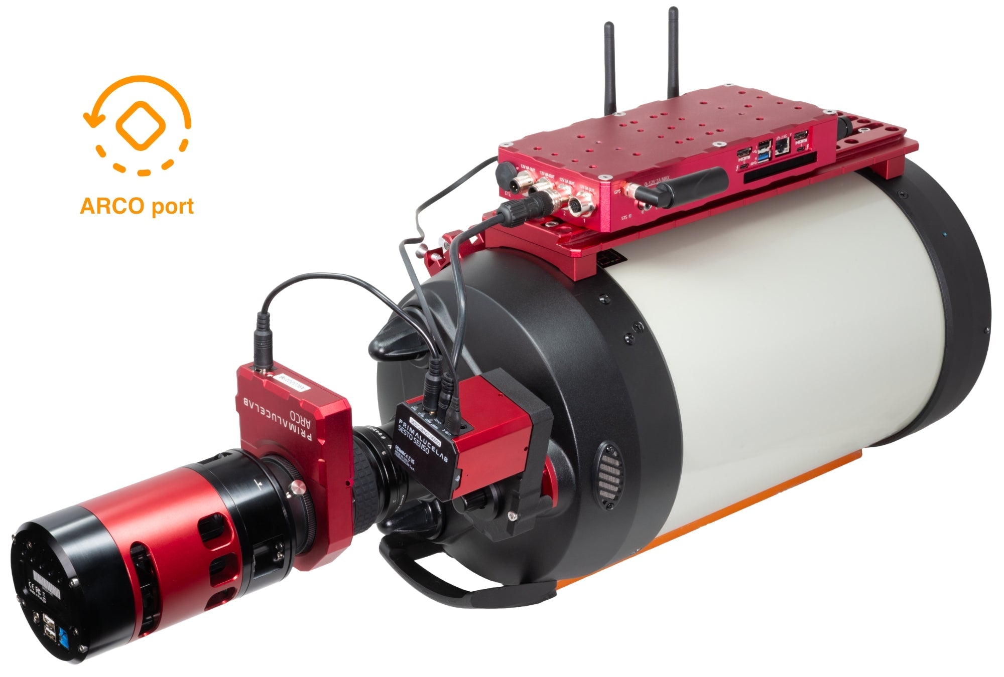 PrimaLuceLab sesto senso 3 sc motore di messa a fuoco robotico per telescopi schmidt cassegrain edgehd e rasa