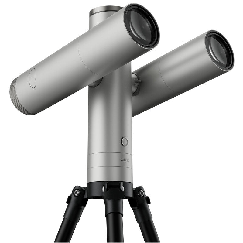 Vaonis Atlas Twin con due moduli da 80 mm sul treppiede