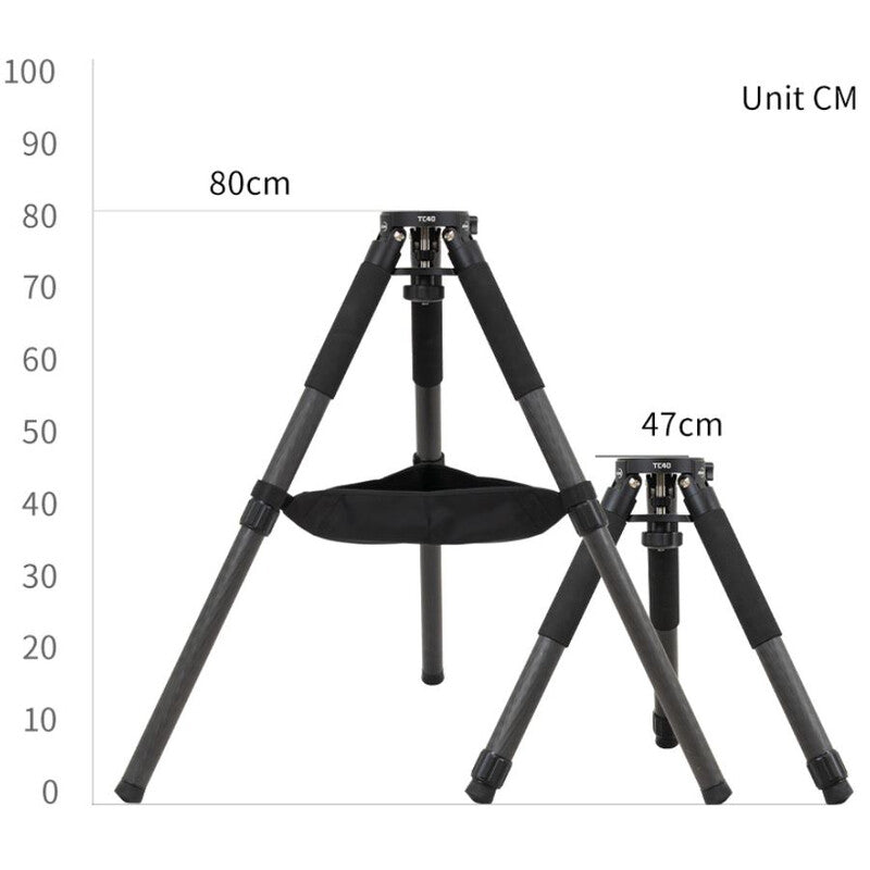 ZWO TC40 cavalletto per montature harmonic drive AM5 e AM3 per inseguimento e supporto stabile del telescopio