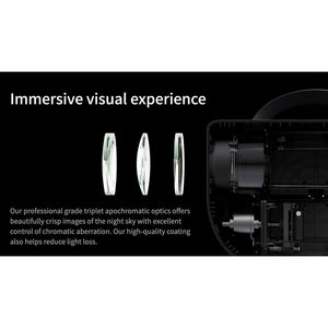 ZWO Seestar s50 telescopio smart apocromatico 50/250 con camera e montatura integrate per osservazione e astrofotografia smart all-in-one