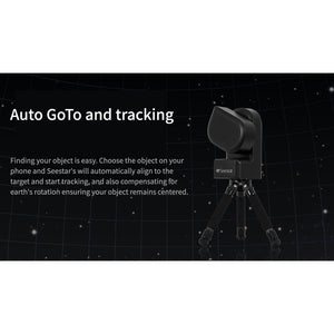 ZWO Seestar s50 telescopio smart apocromatico 50/250 con camera e montatura integrate per osservazione e astrofotografia smart all-in-one