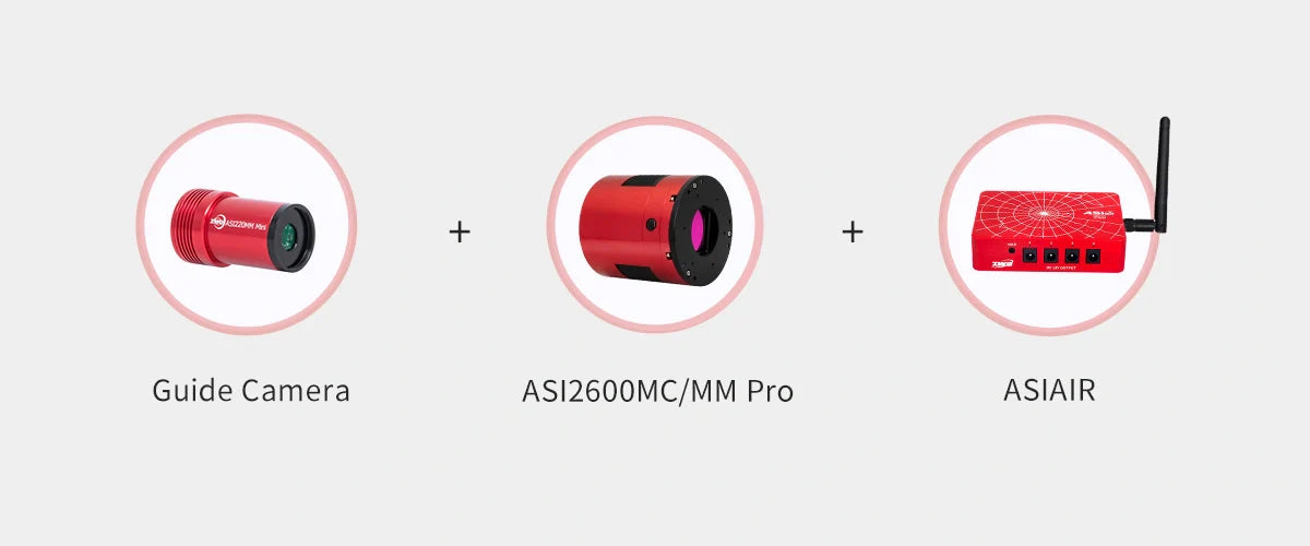 ZWO asi 2600 mc air camera astrofotografia APS-C a colori per astrofotografia, riprese planetarie o deep sky