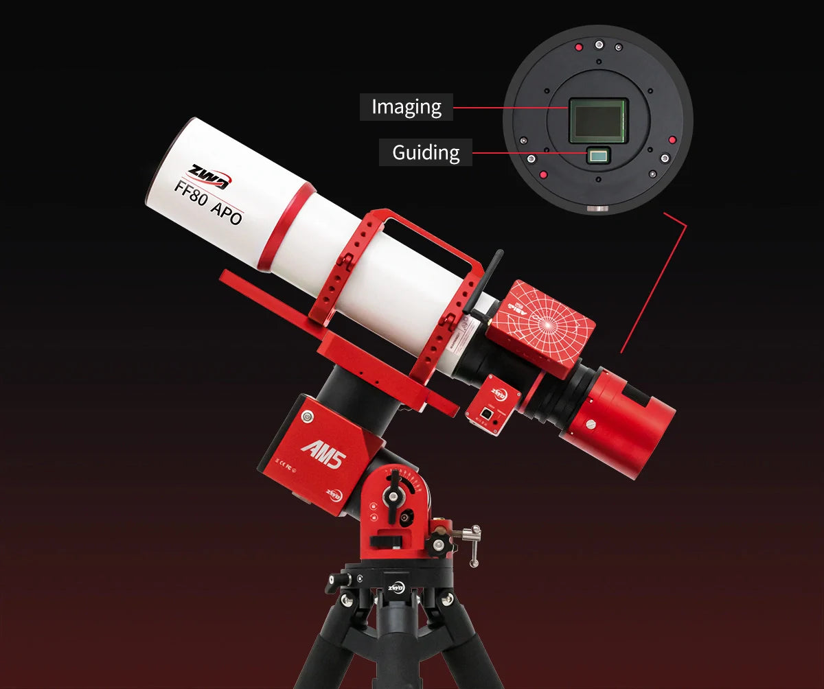 ZWO ASI2600MC Duo fotocamera astronomica a colori per riprese astronomiche e imaging avanzato