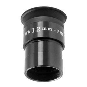 TS Optics oculare WA 60° 12 mm da 1,25" per osservazione visuale con telescopi e microscopi