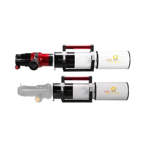 Lunt Solar Systems telescopio solare st 100 714 ls100mt ft H-alpha B1800 allround OTA per osservazione solare specialistica in H-alpha o Ca-K