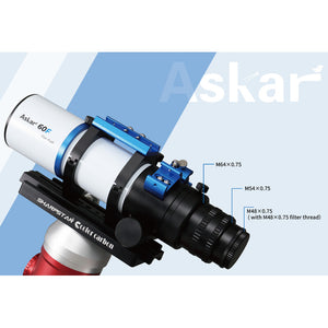 Askar Rifrattore Apocromatico AP 60/408 60F Flatfield telescopio