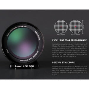 Askar sqa106 rifrattore apocromatico 106mm f/4,8 quadrupletto petzval per astrofotografia