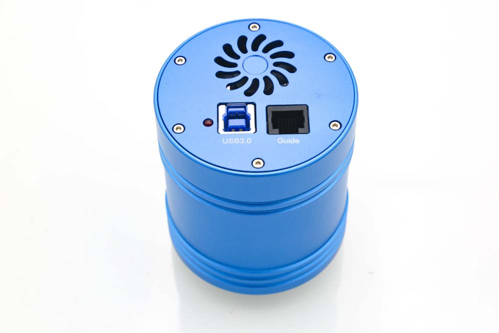 Giordano GIO 585c camera astronomica a colori CMOS 8,3 megapixels USB 3.0 con ventola per astrofotografia, riprese planetarie o deep sky