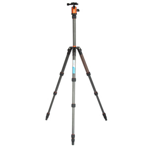 Take TK-TC1551HPQ0 kit treppiede fotografico in fibra di carbonio con testa panoramica TK-HPQ0
