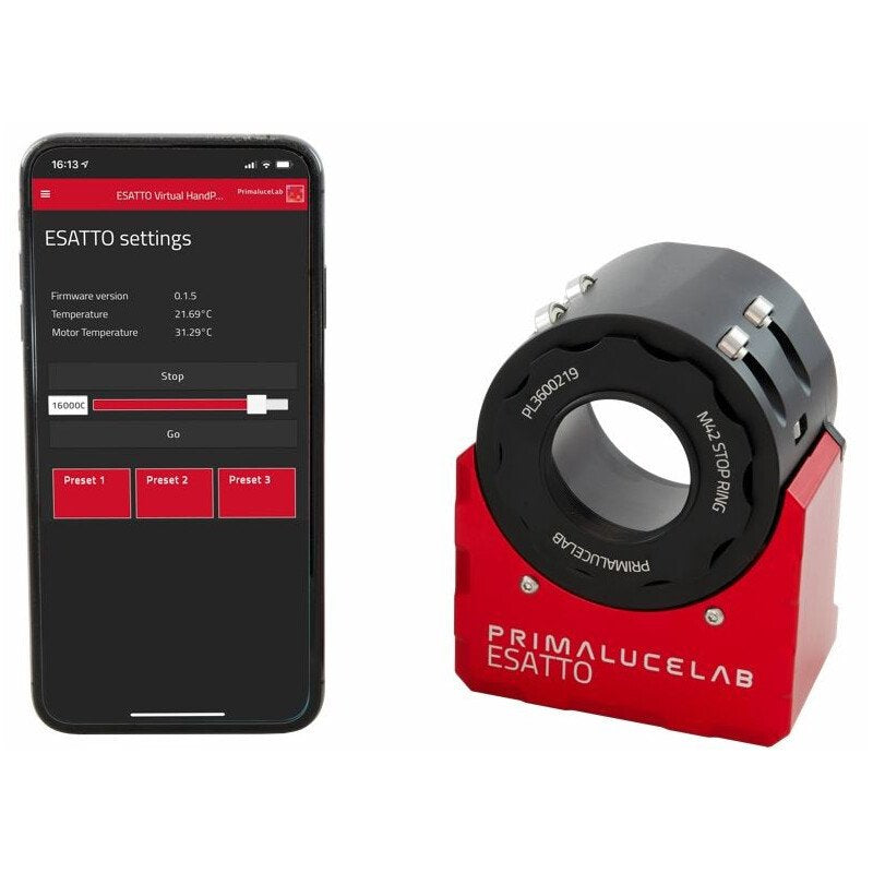 PrimaLuceLab ESATTO 2 robotic microfocuser per messa a fuoco motorizzata e precisa del telescopio