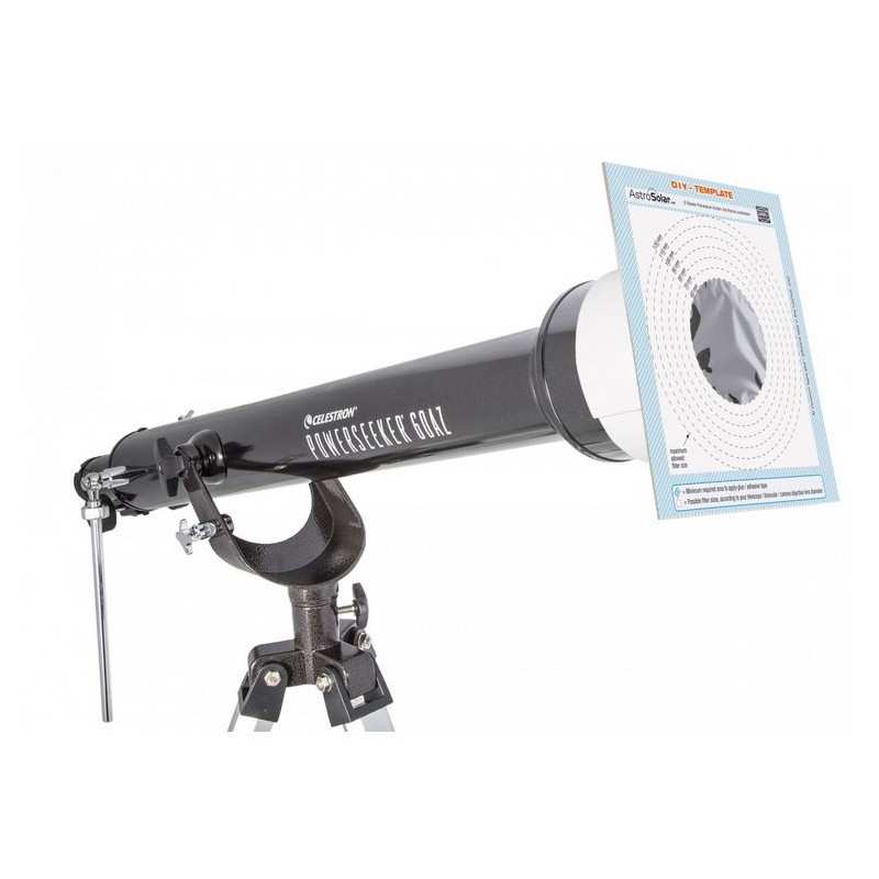Baader planetarium filtro foglio astrosolar ND 5 0 eco size dimensioni 140x155 mm per osservazione solare o miglioramento del contrasto ottico