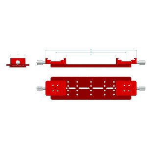 PrimaLuceLab side by side losmandy plus 240 mm