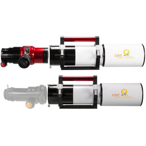 Lunt Solar Systems telescopio solare st 100 714 ls100mt ha b1200 ft allround OTA per osservazione astronomica e astrofotografia