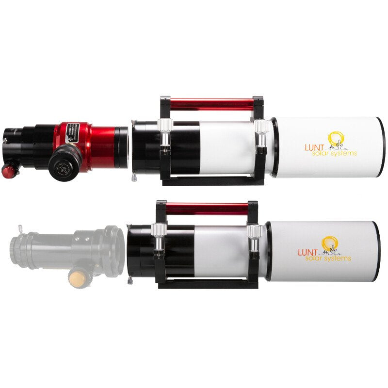 Lunt Solar Systems telescopio solare st 100 714 ls100mt ha b1200 ft allround OTA per osservazione astronomica e astrofotografia