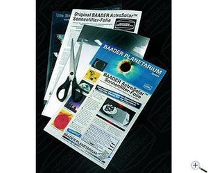 Baader 2459281 pellicola di sicurezza astro solar visual ND 5 0 200 mm x 290 mm
