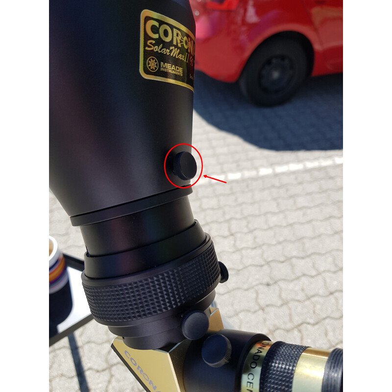 Coronado telescopio solare st 90 800 solarmax ii BF15 0 5a double stack OTA per osservazione solare specialistica in H-alpha o Ca-K