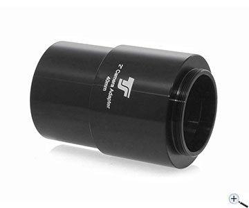 TS Optics focal adapter from 2pol to t2 thread 40 mm optical length per alimentazione o compatibilità del setup astronomico