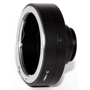 Adattatore C-Mount per baionetta Nikon per collegamento e compatibilità degli accessori fotografici e astronomici
