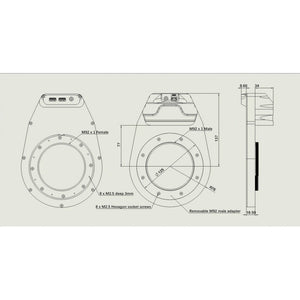 Wanderer Astro rotator Pro M92 per rotazione o messa a fuoco precisa del setup astronomico