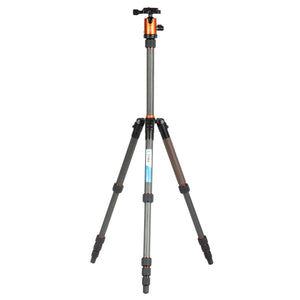 Take TK-TC1551HPQ0 kit treppiede fotografico in fibra di carbonio con testa panoramica TK-HPQ0