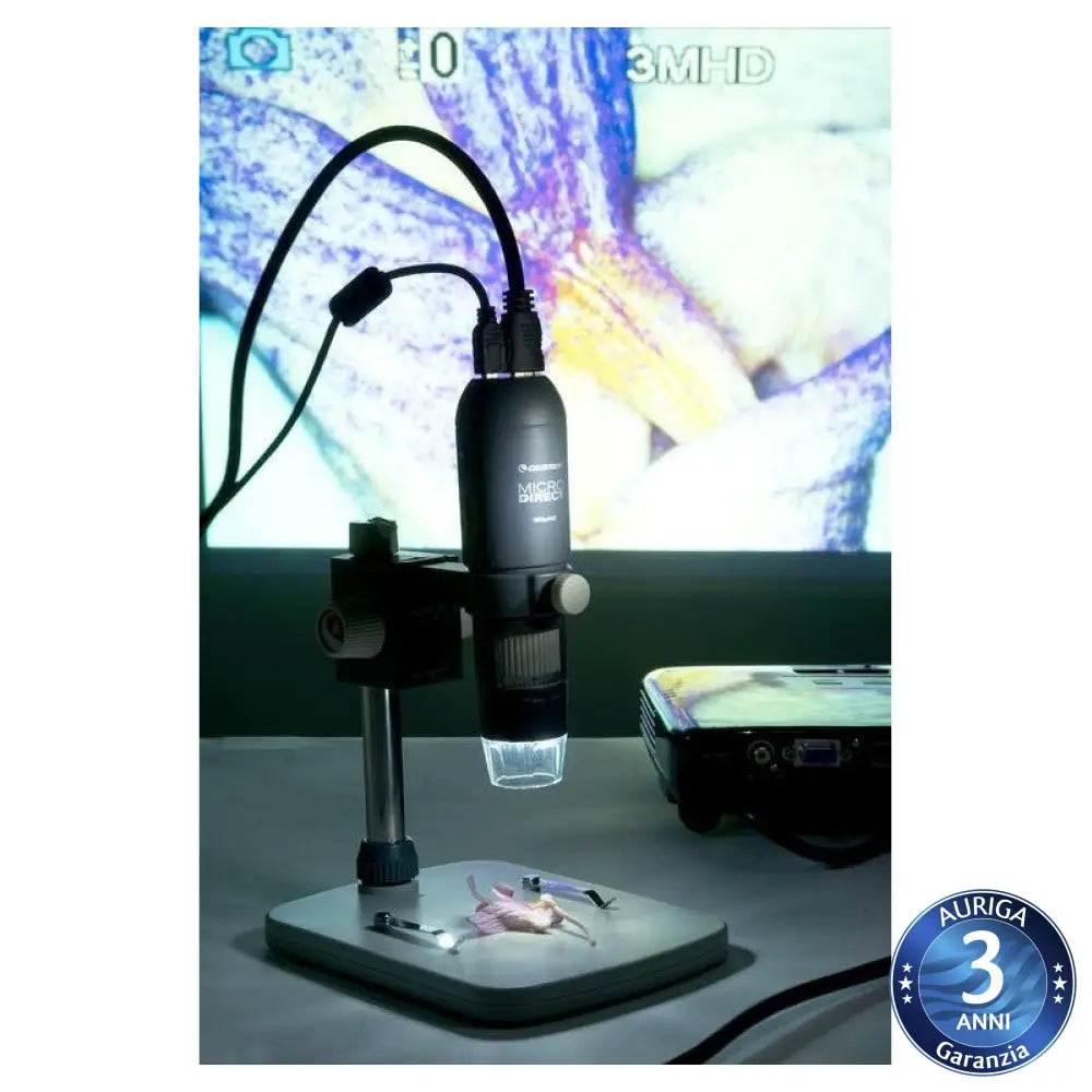 Celestron microscopio microdirect 1080p HDMI per osservazione terrestre o analisi al microscopio