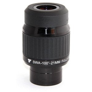 TS Optics oculare serie Ultra 100° da 21 mm e 2" per osservazione visuale con telescopi e microscopi