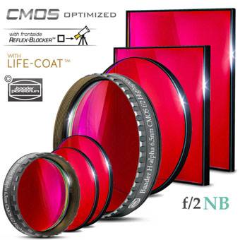 Baader H-alpha f/2 Highspeed-Filtri (6.5nm) CMOS-ottimizzato Filtro a Banda Stretta (Nebulare)