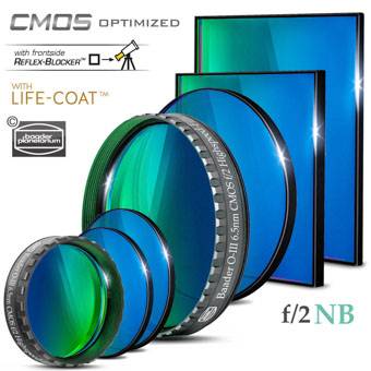 Baader O-III f/2 Highspeed-Filtri (6.5nm) CMOS-ottimizzato Filtro a Banda Stretta (Nebulare)