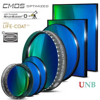Baader O-III Ultra-Banda Stretta-Filtri (4nm) CMOS-ottimizzato Filtro a Banda Stretta (Nebulare)