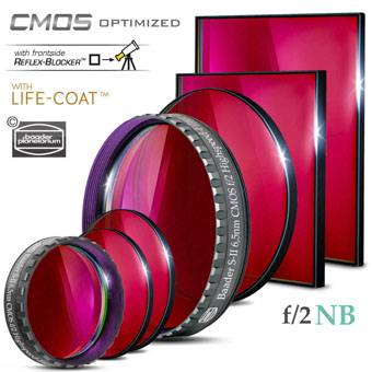 Baader S-II f/2 Highspeed-Filtri (6.5nm) CMOS-ottimizzato Filtro a Banda Stretta (Nebulare)