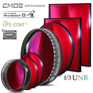 H-alpha f/3 Ultra-Highspeed Filtro (3.5nm) CMOS-ottimizzato Filtro a Banda Stretta (Nebulare)