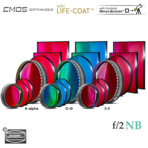 Baader 6.5nm f/2 Highspeed Filtro-Set CMOS-ottimizzato (H-alpha / O-III / S-II) Filtro a Banda Stretta (Nebulare)