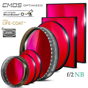 Baader H-alpha f/2 Highspeed-Filtri (6.5nm) CMOS-ottimizzato Filtro a Banda Stretta (Nebulare)