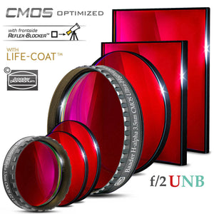Baader H-alpha f/2 Ultra-Highspeed-Filtri (3.5nm) CMOS-ottimizzato Filtro a Banda Stretta (Nebulare)