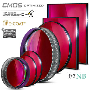 Baader S-II f/2 Highspeed-Filtri (6.5nm) CMOS-ottimizzato Filtro a Banda Stretta (Nebulare)