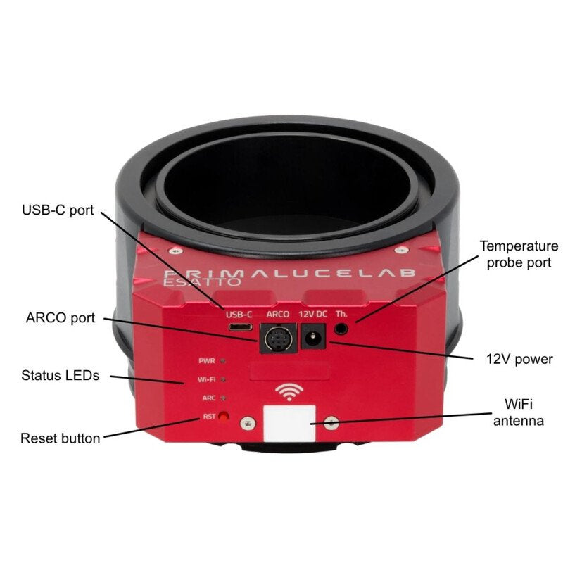 PrimaLuceLab ESATTO 4 robotic microfocuser per messa a fuoco motorizzata e precisa del telescopio
