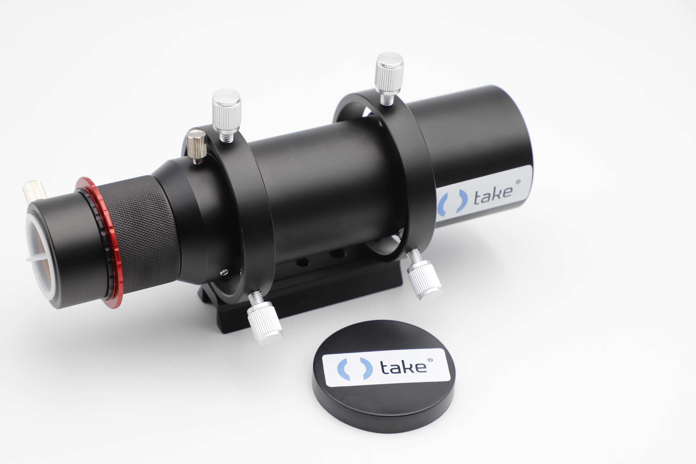 Take TK TG2 telescopio guida 50mm completo di slitta e anelli micrometrici attacco 1,25 pollici 31,8 mm per autoguida e puntamento del telescopio