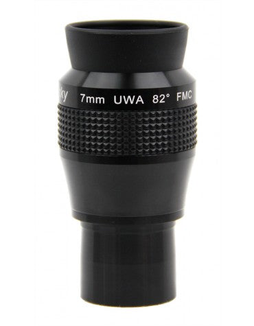 Tecnosky oculare UWA 7 mm 82 per osservazione astronomica ad alto contrasto