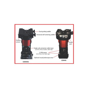 iOptron montatura CEM40 GoTo con LiteRoc per supporto stabile e inseguimento del setup astronomico