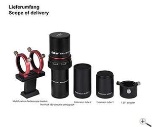 Askar fma180 180 mm f/4,5 apo obiettivo fotografico telescopio da viaggio rifrattore aprocromatico