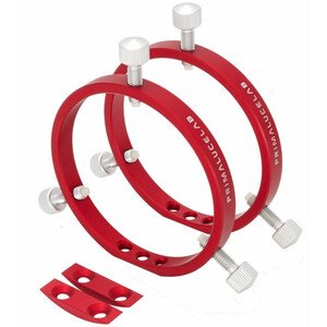 PrimaLuceLab anelli da guida PLUS 80mm per autoguida e puntamento del telescopio