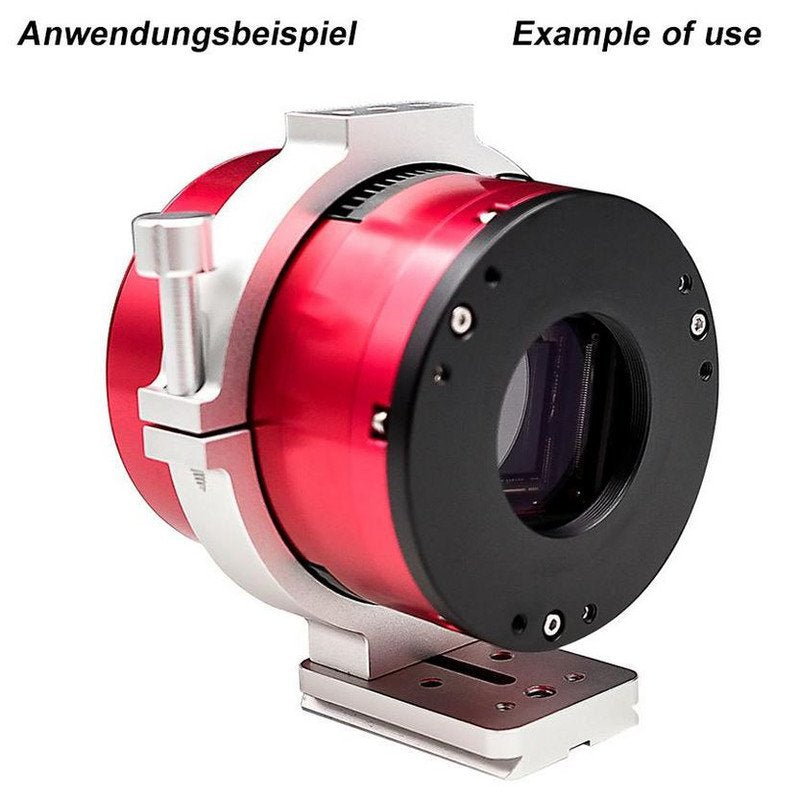 Adattatore treppiede fotografico per camere ASI raffreddate 86 mm per supporto stabile e inseguimento del telescopio