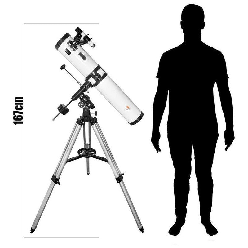 TS Starscope telescopio Newton 114/900 EQ3-1 per osservazione astronomica e astrofotografia