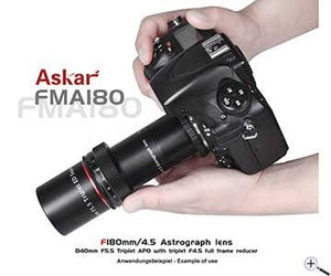 Askar fma180 180 mm f/4,5 apo obiettivo fotografico telescopio da viaggio rifrattore aprocromatico