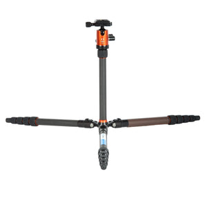 Take TK-TC1551HPQ0 kit treppiede fotografico in fibra di carbonio con testa panoramica TK-HPQ0