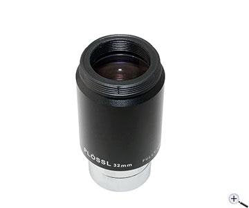 TS Optics 1 25 plossl eyepiece lunghezza focale 32 mm campo visivo apparente 50 per osservazione visuale con telescopi astronomici