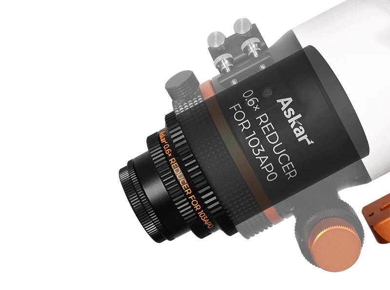 Reductor de fotograma completo Askar 0,6x para tubo óptico apocromático 103 apo