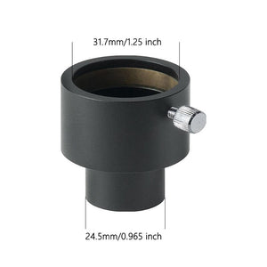 Take TK ASAD1 adattatore per telescopi da 1,25 pollici 31,8 mm a 0 965 pol 24,5 mm per collegare accessori fotografici o astronomici