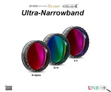 Baader ,25 inch ultra narrowband filter set H-alpha o ii SII CMOS optimized per astrofotografia e osservazione astronomica